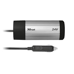 Trust 230V Spannungswandler f�r 24V LKW-Zigarettenanz�nder, USB-Ladefunktion, silber