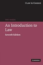 An Introduction to Law (Law in Context)