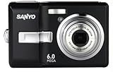 Sanyo Xacti VPC-S650 - Digital camera - compact - 6.0 Mpix - optical zoom: 3 x - supported memory: MMC, SD, SDHC