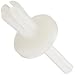 Nylon 6/6 Blind Rivet, Binder Head, .156" Hole Size, .125"-0.312" Grip Range, .093" Diameter, Pack Of 100