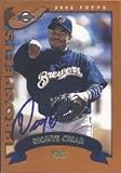 Dionys Cesar, Huntsville Stars - Brewers Affiliate Autographed Card