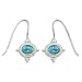 Blue Topaz Earrings