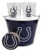 Indianapolis Colts Pint and Beer Bucket Set | NFL Beer Bucket and Pint Glasses