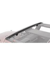 Bestop 51243-01 Black Header Windshield Channel for JK Wrangler including Unlimited
