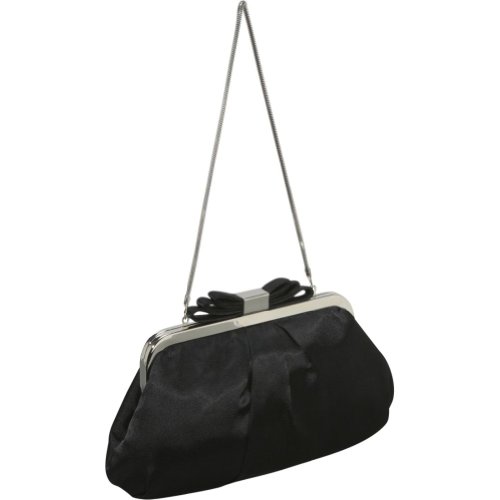 Coloriffics Handbags Satin Handbag Topped w/Bow