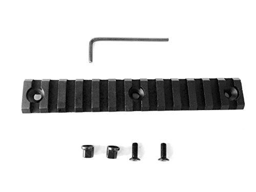 Ade Advanced Optics 13 Slots 5 1/4-Inch KeyMod 1913 Picatinny Rail Section