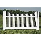 Vinyl Fencing - Classic Picket - Stepped - 36 High X 72 Wide (69 Coverage) Section by Longevity Vinyl Fence