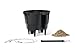 Lechuza Nido Cottage All-In-One Self-Watering Garden Planter for Indoor and Outdoor Use, 11