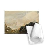 Cloud Study with Trees, 1821 (oil on paper.. - Tea Towel 100% Cotton - Art247 - Tea Towel - 46x70cm