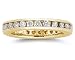 0.5CT Diamond Eternity Ring in 14k Yellow Gold