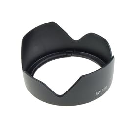 Black EW-73B Lens Hood Durable For Canon EF-S 18-135MM F/3.5-5.6 IS