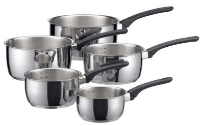 Baumalu - 340917 - Tendance - Série de 5 Casseroles - Diamètre: 12 à 20 cm