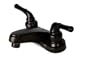 4" Lavatory Centerset Faucet with Pop-up Drain, Oil Rubbed Bronze - Plumb USA
