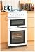 50cm Electric Cooker c/w 4 Electric Sealed Plate Hob Silver (FORUM317_SI)