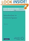Introduction to Uniform Spaces (London Mathematical Society Lecture Note Series)