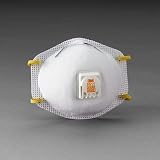 4 Pack 3M 8511 Disposable Dust Mask With Valve, Particulate Respirator 10 per Box