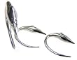 316L Surgical Stainless Steel Tribal Plug, 2g - Sold as a Pair