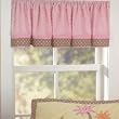 Jessica Breedlove Jessis Jungle Valance, Pink/Brown