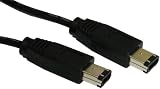 Firewire IEEE 1394 6 pin to 6 pin Cable 1m