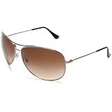 Ray-Ban Unisex RB3293 Sunglasses,Gunmetal Frame/Brown Gradient Lens,67 mm