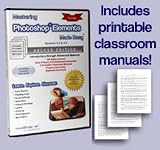 Mastering Photoshop Elements Made Easy Training Tutorial - Learn how to use Elements e Book manual guide