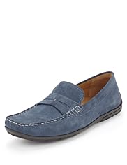 Collezione Suede Stain Defence™ Saddle Stitch Driving Shoes