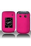 Rose Pink Rubberized Hard Case Cover for BlackBerry Style 9670