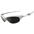 Oakley Half Jacket Women's Asian Fit Sport Racewear Sunglasses w/ Free B&F Heart Sticker - Pearl/Black Iridium