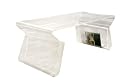 Baxton Studio Chiara Acrylic Coffee Table, Clear