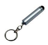 CCM® MINI Key Chain Capacitive Stylus Pen For The New iPad 3 , 3rd Generation, 4G iPhone, Kindle Fire, Samsung Galaxy Tab 10.1, Galaxy Tab 7 inch Plus, Kindle Touch, Galaxy Note, Samsung Fascinate, Galaxy Nexus ( Verizon) , Galaxy SII, Samsung Focus, Samsung Infuse 4G , Samsung Captivate and Touch screen Tablet (Silver)
