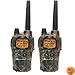 Midland Outfitter Series GXT1050VP4 50-Channel 36-Mile Waterproof 2-Way GMRS Radio with NOAA All Hazard /Weather Alert, Rechargeable Batteries, Dual Desktop charger 12 Volt Vehicle Adapter and 2 Headsets (Pair, Mossy Oak )
