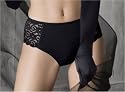 DORINA Exklusiv, Maxi Slip, Bauchweg-Funktion, schwarz