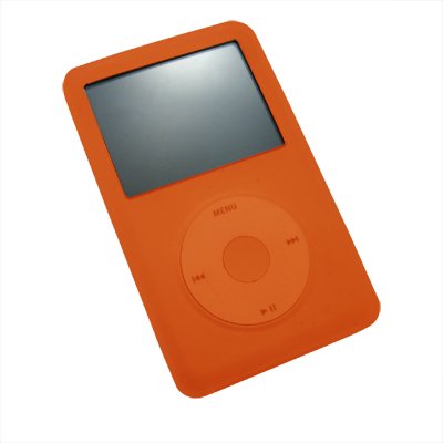 Incipio dermaSHOT Silicone Case for 80/120 GB iPod classic 6G (Burnt Orange)