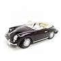 1961 Porsche 356b 356 Cabrio Black 1:18 Diecast Model