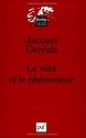 La voix et le phénomène : Introduction au problème du signe dans la phénoménologie de Husserl