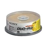 Produkt-Bild: Sony - DVD+RW (rewritable), 4x, 25er Spindel mit 120 Minuten je DVD