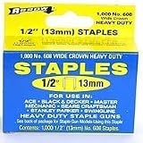 Arrow Fastener 60830 Heavy-Duty Staples (Pack of 5)