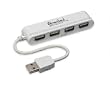 Connectland CL-U2MNHUB-4W 4 Ports USB V2.0 Mini Hub (White)