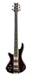 Schecter Stiletto Elite-5 Bass Guitar STC (5 String, Left Handed, See-Thru Cherry)