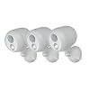 Mr. Beams MB333 Wireless LED Spotlight with Motion Sensor and Photocell, White, 3-Pack