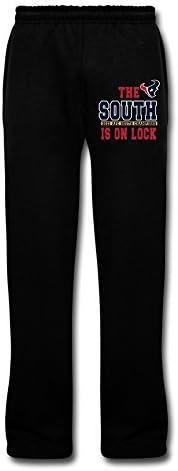 Men's NFL Houston Texans 2015 AFC South Division Champions Running Pants XL Black