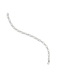 Sterling Silver 24in 5mm Fancy Rolo Necklace Chain. Metal Wt- 16g