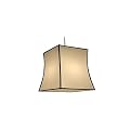 Hourglass Pendant Lamp - White