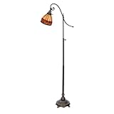 Quoizel Pomez Agate Stone Tiffany 1-Light Floor Lamp