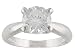 STERLING SILVER 2.06CTW BELLA LUCE DIAMOND SIMULANT RING