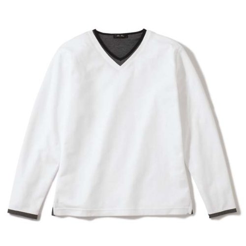 ノータ ベネ（NOTA BENE） Tシャツ（レイヤードボーダーTシャツ） メンズ