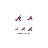 Atlanta Braves Official Logo Fingernail Tattoos