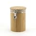 ThinkBamboo Large Air Tight Bamboo Canister - Carbonized Brown