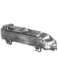 Rail Road Bullet Train Die Cast Metal Pencil Sharpener in Colorful Printed Box