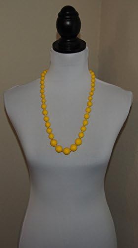 McMillan Imports - Ollie Teething Necklace - Silicone BPA Free (Black)